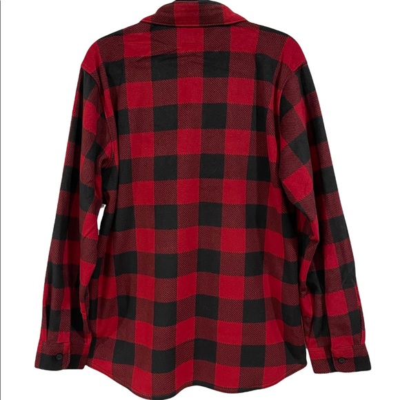 *NEW* Men’s Wrangler Authentic Fleece Flannel Shirt - Picture 2 of 4